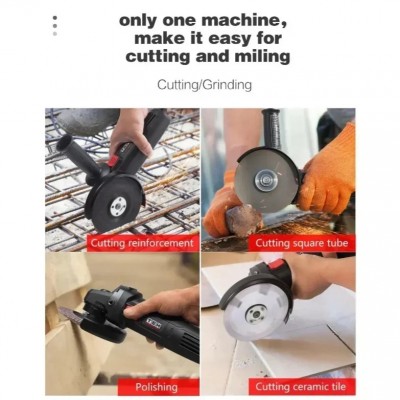 Γωνιακός Τροχός 125mm 800W με Ρύθμιση Ταχύτητας TEH TG125MV