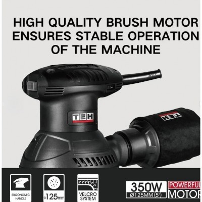 Τριβείο με Έλεγχο Ταχύτητας TEH TS12532 125mm 350W