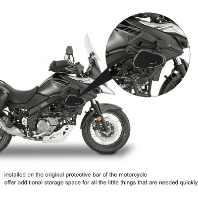 Τσάντες Πλαϊνού Πλαισίου (Κάγκελα) Μοτοσικλέτας – Σετ 2 Τεμαχίων για Suzuki V-Strom DL650 / DL1000