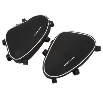 Τσάντες Πλαϊνού Πλαισίου (Κάγκελα) Μοτοσικλέτας – Σετ 2 Τεμαχίων για Suzuki V-Strom DL650 / DL1000