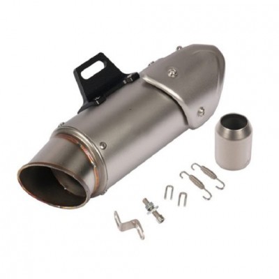 Εξάτμιση Μοτοσικλέτας με Σώμα από Τιτάνιο – 31x19x6.0cm