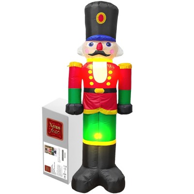 180εκ Φουσκωτός Καρυοθραύστης Ηλεκτρικός με Φως IP44