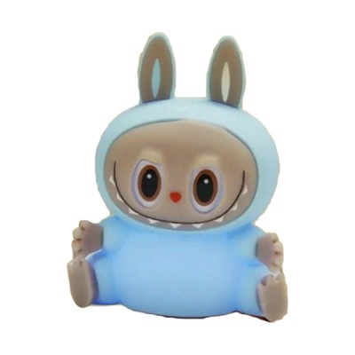 Χαρούμενο Φωτιστικό Νύχτας Led Σιλικόνης Επαναφορτιζόμενο Με Usb Και Έλεγχο Αφής