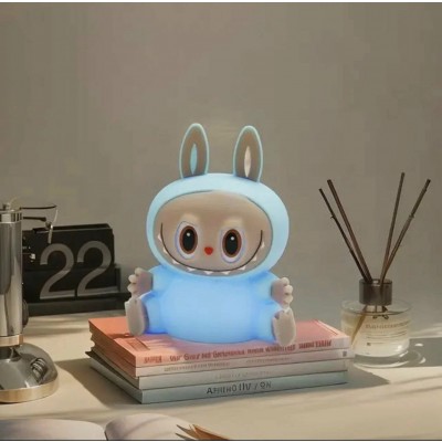 Χαρούμενο Φωτιστικό Νύχτας Led Σιλικόνης Επαναφορτιζόμενο Με Usb Και Έλεγχο Αφής