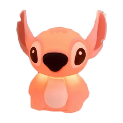 Εξωγήινος Μικρός Μπελάς Χαρούμενο Φωτιστικό Νύχτας Led Σιλικόνης Επαναφορτιζόμενο Με Usb Και Έλεγχο Αφής