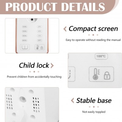 Επιτραπέζιος Ταχυθερμαντήρας Διανομέας Νερού 2100W