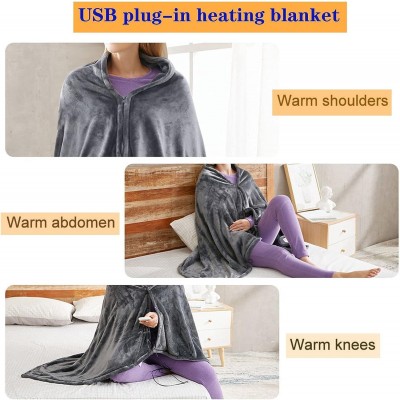 Πολυλειτουργική Θερμαινόμενη Φορετή Κουβέρτα 150x85cm