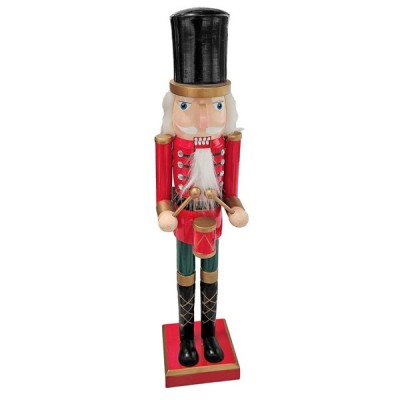 Ξύλινος Καρυοθραύστης Γίγας με Τύμπανο 50cm