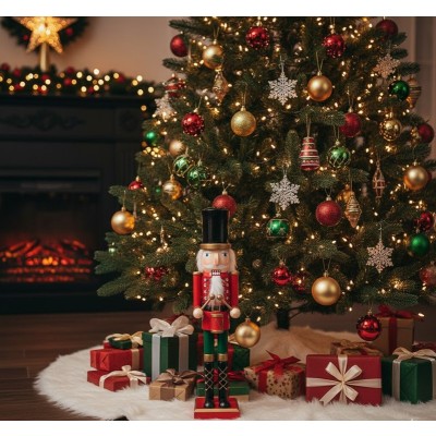 Ξύλινος Καρυοθραύστης Γίγας με Τύμπανο50cm