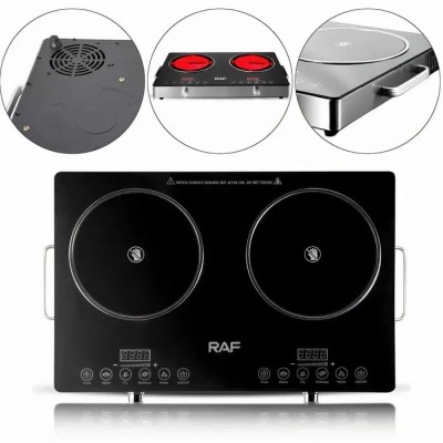 7000W  Ηλεκτρική Φορητή Διπλή Κεραμική Εστία RAF R.8050