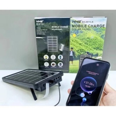 NS-8811LS Αυτόνομο Ηλιακό Σύστημα Φόρτισης Με LED Έκτακτης Ανάγκης
