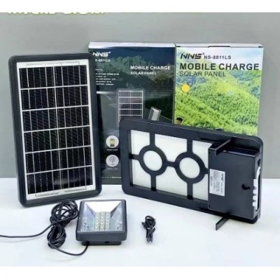NS-8811LS Αυτόνομο Ηλιακό Σύστημα Φόρτισης Με LED Έκτακτης Ανάγκης
