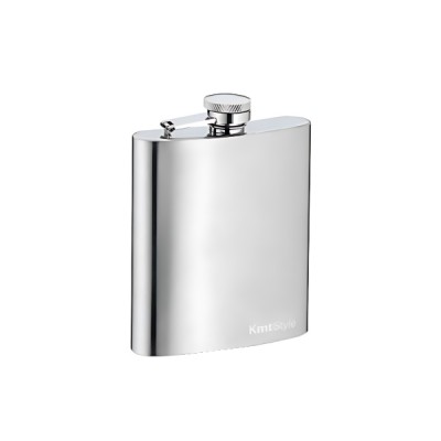 Ανοξείδωτο Μεταλλικό Φλασκί Τσέπης Κομψού Σχεδιασμού 240ml