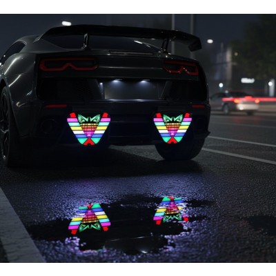 Σετ Φώτων Φρένων LED Πίσω Προφυλακτήρα 2 Τεμαχίων