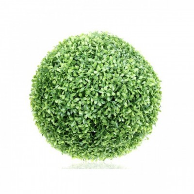 23cm Τεχνητή Πράσινη Μπάλα Πυξάρι