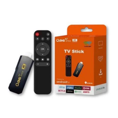 Q96 Compact 4K Android TV Stick Με Dual Band WiFi