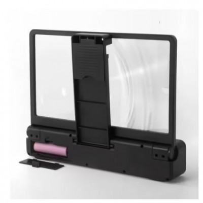 Αναδιπλούμενος Μεγεθυντής Οθόνης HD Με Ενσωματωμένο Bluetooth Ηχείο Andowl Q-P07