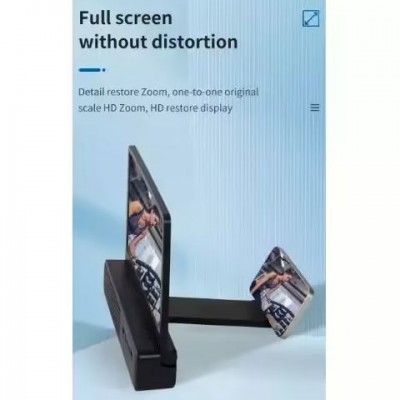 Αναδιπλούμενος Μεγεθυντής Οθόνης HD Με Ενσωματωμένο Bluetooth Ηχείο Andowl Q-P07