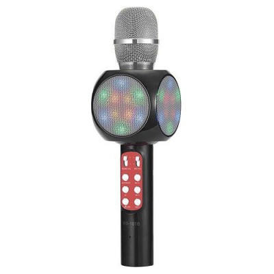 Ασύρματο Bluetooth Mικρόφωνο KARAOKE Hχείο Mp3 Player - WSTER Wireless Microphone Speaker