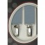 Τιράντες Unisex 25mm με 4 κλίπς Victoria Γκρί Σιέλ