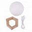 Ανάγλυφο Φωτιστικό Αφής 3D Φεγγάρι Moon Light LED Επαναφορτιζόμενο 15cm με 3 Αποχρώσεις