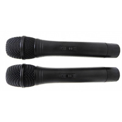 Επαγγελματική Συσκευή Karaoke VHF με Δύο Ασύρματα Μικρόφωνα - DIGITAL WVNGR