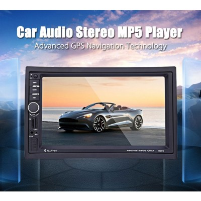 Ηχοσύστημα αυτοκινήτου με οθόνη 7" 2DIN HD Bluetooth GPS OEM- 7020G