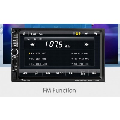 Ηχοσύστημα αυτοκινήτου με οθόνη 7" 2DIN HD Bluetooth GPS OEM- 7020G