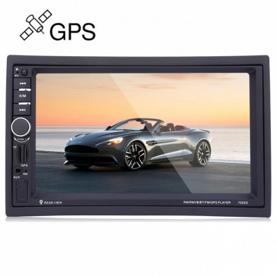 Ηχοσύστημα αυτοκινήτου με οθόνη 7" 2DIN HD Bluetooth GPS OEM- 7020G - Με Ελληνικό μενού