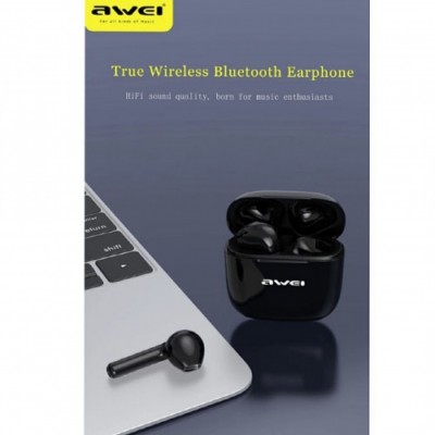 Ακουστικά Bluetooth με Touch Control & Charging Box AWEI TWS 5.0