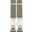 Τιράντες Unisex 36mm με 4 κλίπς Victoria Ελεφαντί