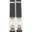 Τιράντες Unisex 36mm με 4 κλίπς Victoria Γκρί Σκούρο