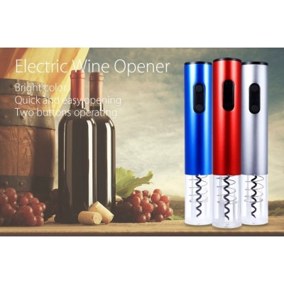 Ηλεκτρικό Ανοιχτήρι Κρασιού - Τιρμπουσόν Electric Wine Opener (ΜΠΛΕ)