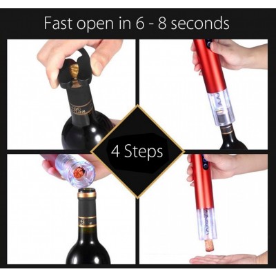Ηλεκτρικό Ανοιχτήρι Κρασιού - Τιρμπουσόν Electric Wine Opener (ΜΠΛΕ)