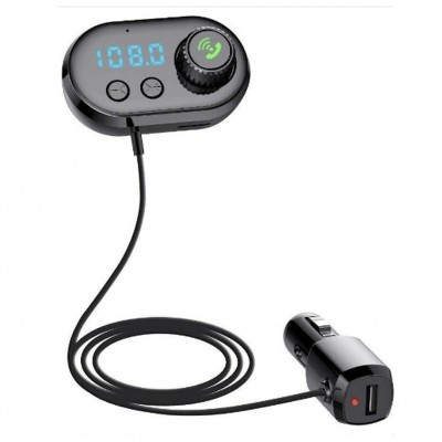 Bluetooth Πομπός Αυτοκινήτου με USB Φορτιστή & Αρωματικό - Micro SD - TF, MP3 Player με LCD Οθόνη για τον Αεραγωγό - Car FM Transmitter