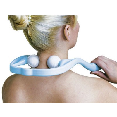 Συσκευή Μασάζ Αυχένα (Πράσινο) Ball Roller Neck Massager