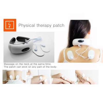 Συσκευή Μασάζ & Φυσιοθεραπείας Λαιμού - Αυχένα - Πλάτης με Ηλεκτρομυϊκή Διέγερση για Ανακούφιση από Πόνους.