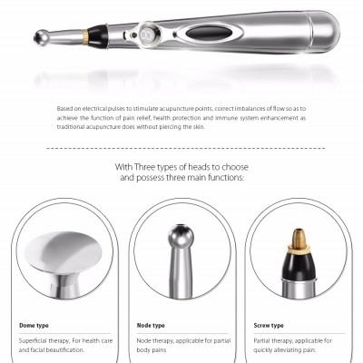 Φορητή Συσκευή / Στυλό Ηλεκτροβελονισμού - Electronic Meridian Acupuncture Pen για Αυτοθεραπεία και Ανακούφιση από Πόνους