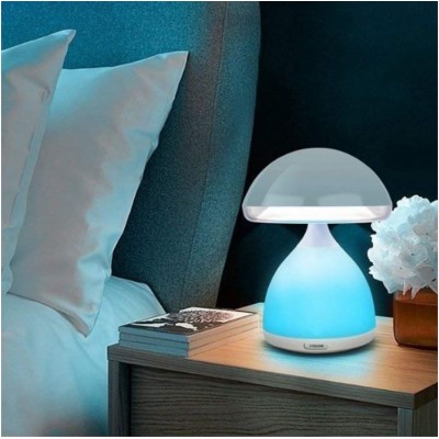 Επαναφορτιζόμενο LED Φωτιστικό Αφής - Πορτατίφ Μανιτάρι - Colorful Mushroom Lamp