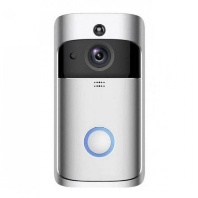 Ασύρματο Κουδούνι Πόρτας WiFI με Κάμερα Full HD Video - Δικτυακό Doorbell Two-way Audio V5