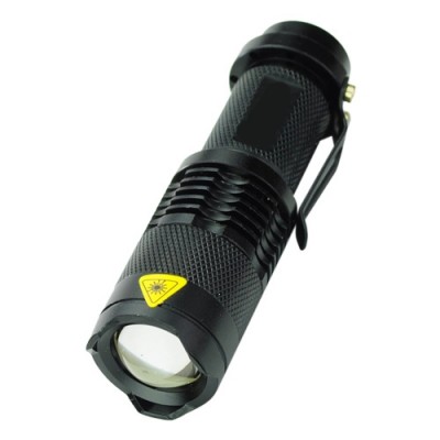 Super Mini Φακός 200 Lumens Υψηλής Φωτεινότητας CREE LED Q5 - Zoomable BL-8468