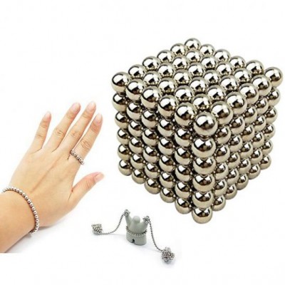 Fidget Μαγνητικές Μπίλιες Σετ 216τμχ Rare Earth 5mm για Ατελείωτες Ώρες Καλλιτεχνικής Δημιουργίας - Μπιλίτσες Μαγνήτες