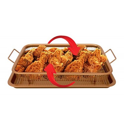 Cripsy Tray - Ταψί για Τηγάνισμα Χωρίς Λάδι στο Φούρνο ή στη Ψησταριά