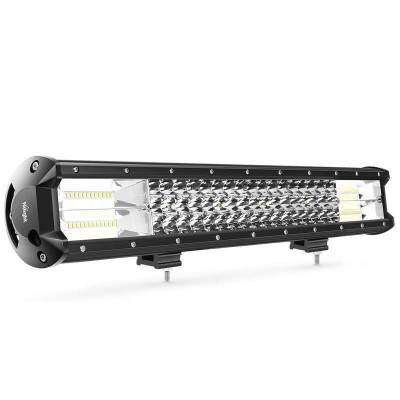 Αδιάβροχος Προβολέας CREE LED με 96LED - 288W - Μπάρα Αυτοκινήτου - Φορτηγού Κοντινού & Μακρινού Φωτισμού - Ψυχρό Φως 12V & 24V