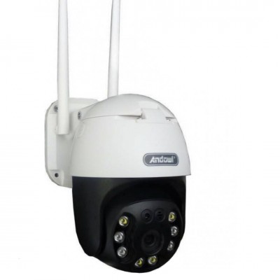 Αδιάβροχη Εξωτερική Κάμερα Καταγραφής 360° 4K, WiFi με Φακό 3.6mm - Andowl