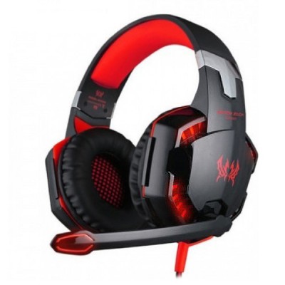 Gaming Ακουστικά headset για Βιντεοπαιχνίδια Surround Audio - Kotion Each Headset (Μπλέ-Κόκκινο)