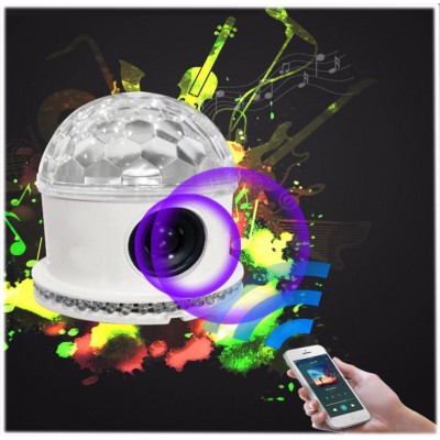 Φωτεινή Μουσική Μπάλα με Bluetooth - Crystal Magic Ball Light MG-02