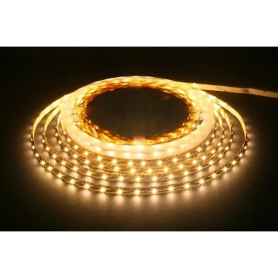 Εύκαμπτη Αδιάβροχη Ταινία LED 5 Μέτρων Λευκό Θερμό FOYU 3528 με Τηλεχειριστήριο 54SMD 4,8W/m