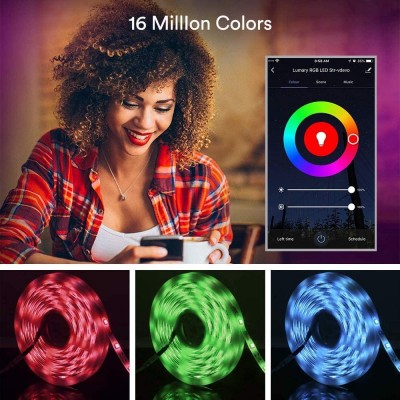 Αδιάβροχη Αυτοκόλλητη SMART Wi-Fi Ταινία LED 5050RGB 10m (2x5m)