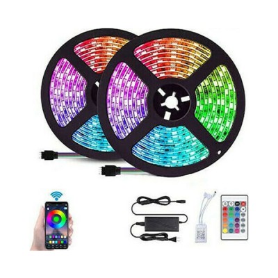 Αδιάβροχη Αυτοκόλλητη SMART Wi-Fi Ταινία LED 5050RGB 10m (2x5m)
